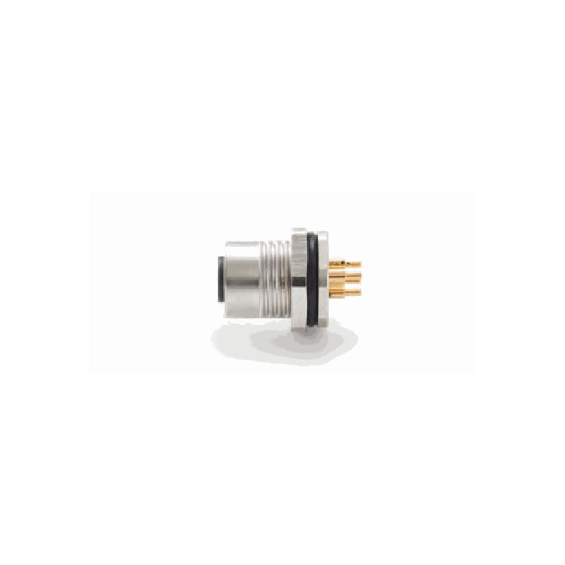Connecteur femelle M12, 3 pol., S Encoding IP67, 3.6A, non-blindé